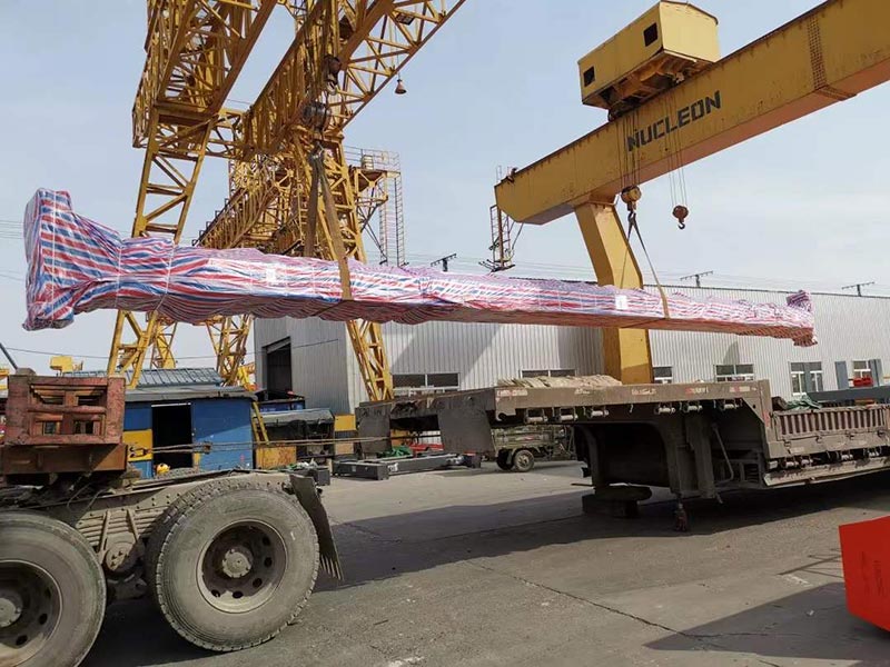 Export three 33-meter QD double beams overhead crane to Mexico