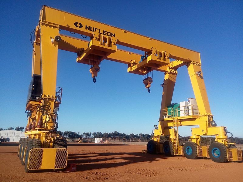 Straddle Carrier 100 ton in Australia