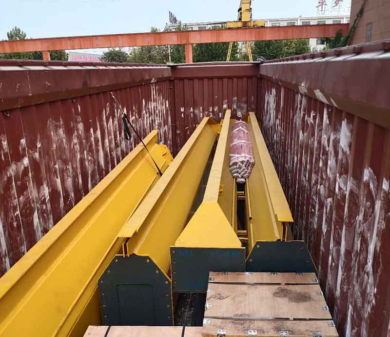 40 tons of double Girder bridge crane sent to Vietnam 丨The latest project completed
