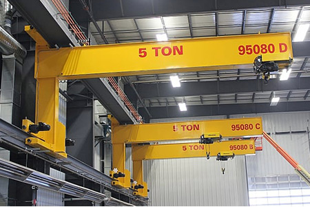 Wall Travelling Jib Crane