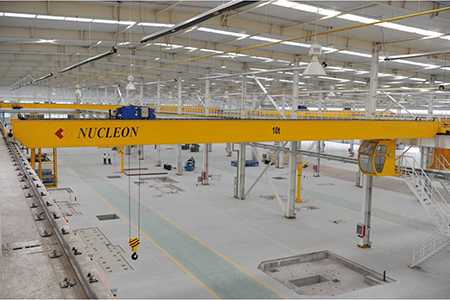 NLH Style Electric Hoist Double Girder Overhead Crane