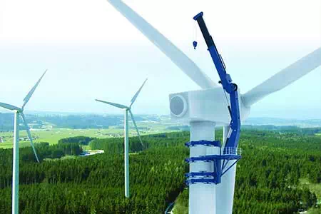 Crane for Wind Power Station Maintenance