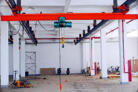 LXB type explosion proof electric single girder suspension overhead crane